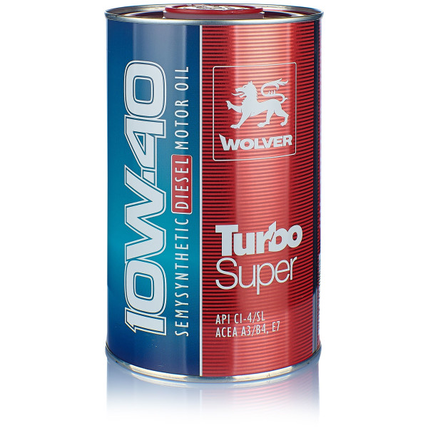 

Моторное масло Wolver Turbo Super 10W-40 1 л