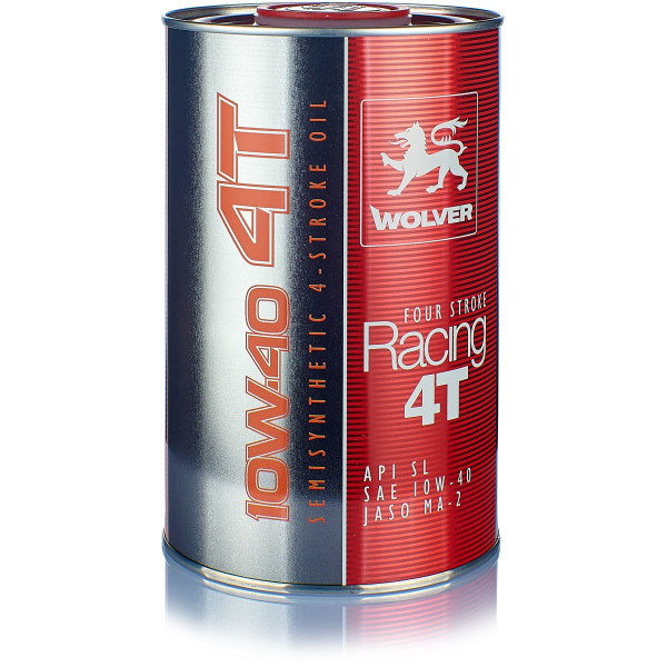 

Моторное масло Wolver Four Stroke Racing 4T 10W-40 1 л