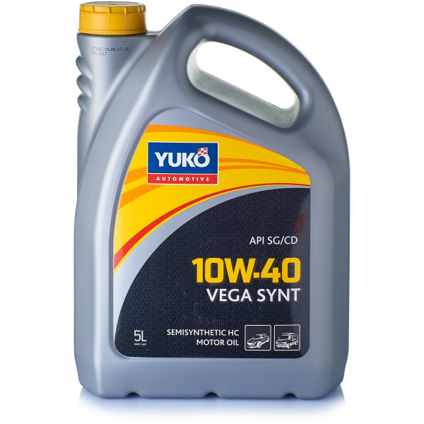 

Моторное масло YUKO VEGA SYNT 10W-40 5 л