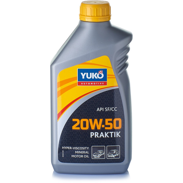 

Моторное масло YUKO PRAKTIK 20W-50 1 л