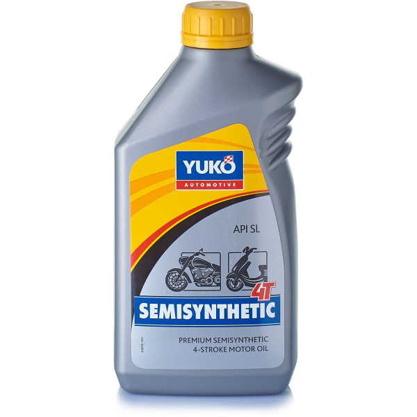 

Моторное масло YUKO SEMISYNTHETIC 4T 10W-40 1 л