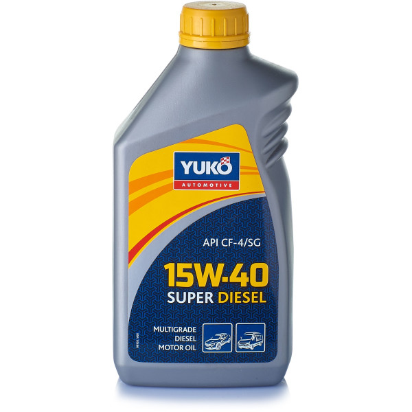 

Моторное масло YUKO SUPER DIESEL 15W-40 1 л