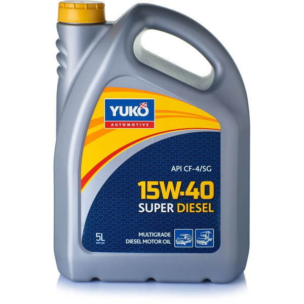 

Моторное масло YUKO SUPER DIESEL 15W-40 5 л