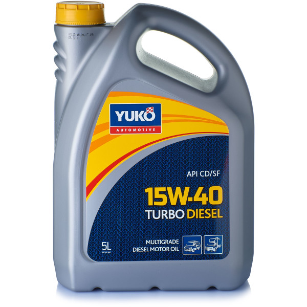 

Моторное масло YUKO TURBO DIESEL 15W-40 5 л