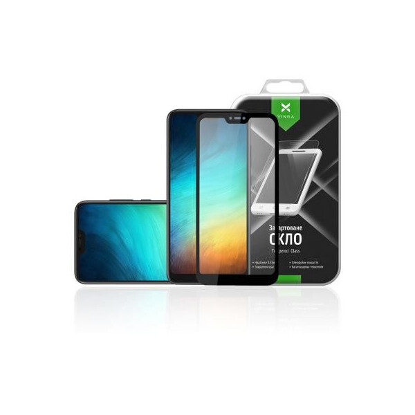 

Стекло защитное Vinga для Xiaomi Redmi Note 6 Pro (Black) (VTPGS-R6P)