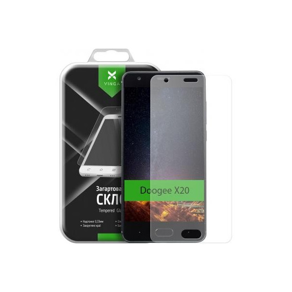 

Стекло защитное Vinga для Doogee X20 (VTPGS-DX20)