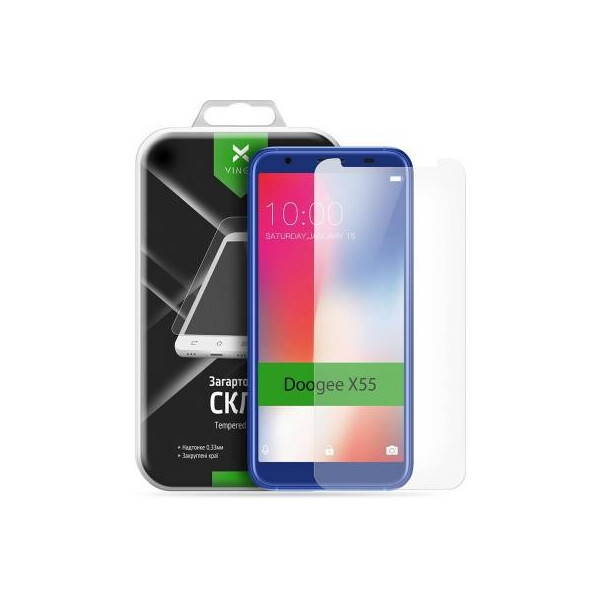 

Стекло защитное Vinga для Doogee X55 (VTPGS-DX55)