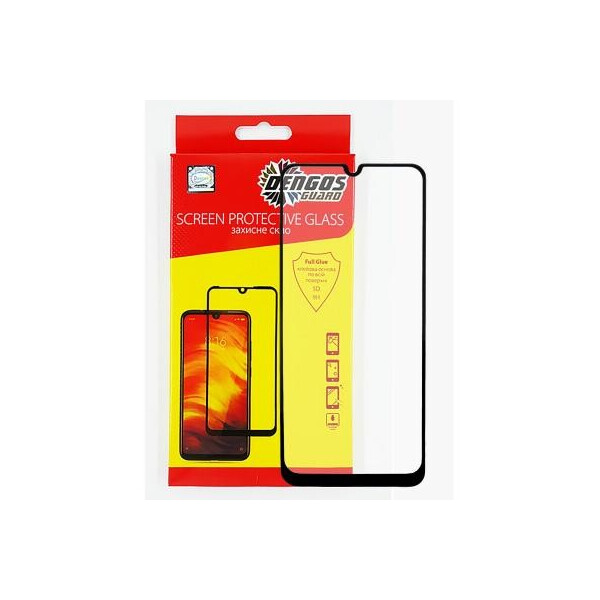 

Стекло защитное DENGOS Full Glue для Samsung Galaxy A20s (black) (TGFG-79)