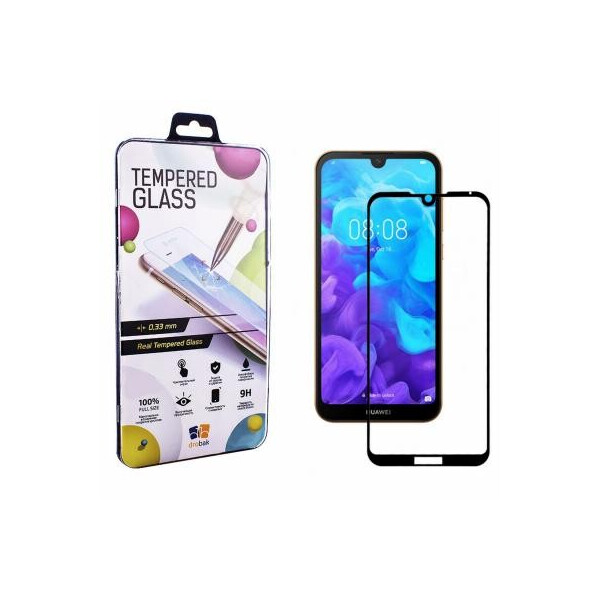 

Стекло защитное Drobak для Huawei Y5 2019 (Black) (448422)