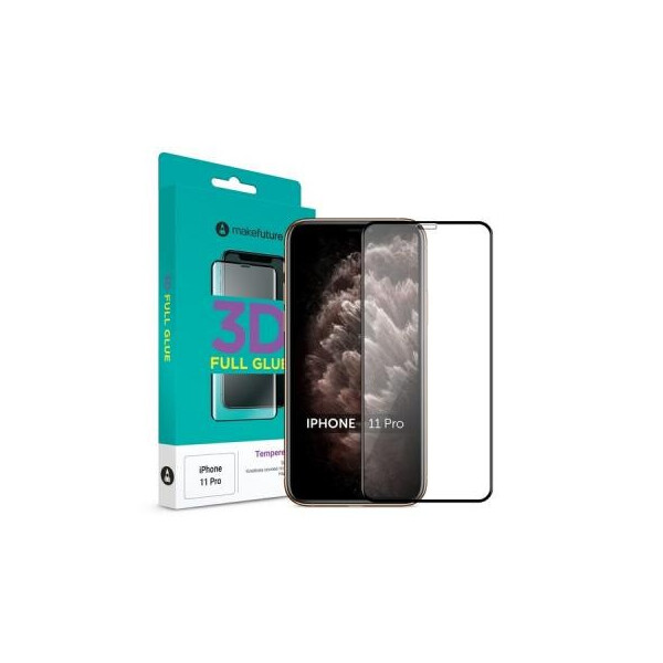 

Стекло защитное MakeFuture 3D Apple iPhone 11 Pro (MG3D-AI11P)