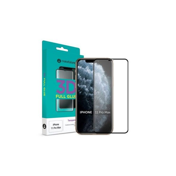 

Стекло защитное MakeFuture 3D Apple iPhone 11 Pro Max (MG3D-AI11PM)