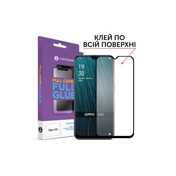 

Стекло защитное MakeFuture Full Cover Full Glue Oppo A5s (MGF-OPA5S)