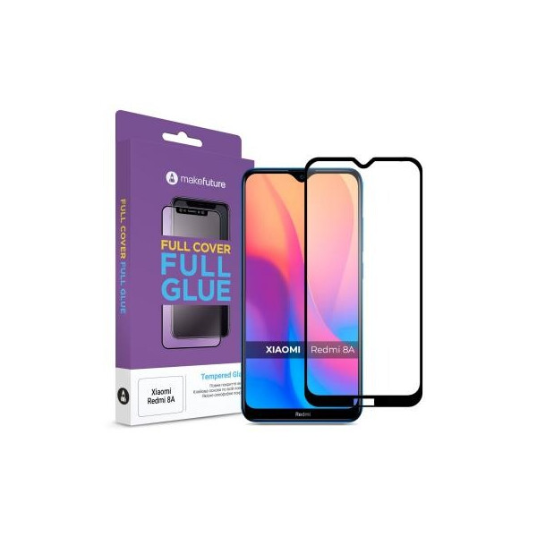 

Стекло защитное MakeFuture Xiaomi Redmi 8A Full Cover Full Glue (MGF-XR8A)