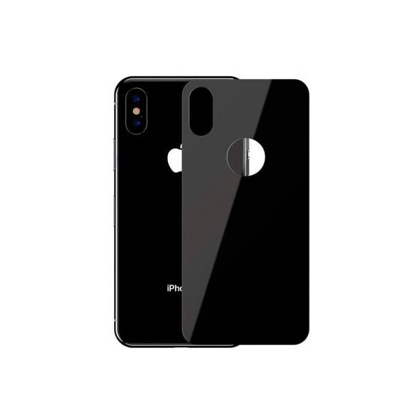 

Стекло защитное Baseus iPhone XS 0.3mm Full rear protector, Black (SGAPIPH58-BM01)