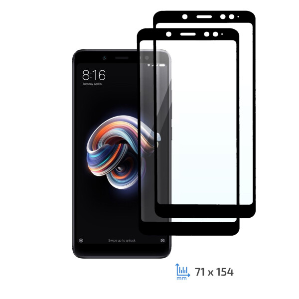 

Комплект 2 в 1 защитные стекла 2E Basic для Xiaomi Redmi Note 5/Note 5 Pro, FCFG, Black