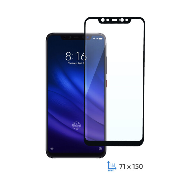

Защитное стекло 2E Basic для Xiaomi MI 8, 3D FG, Black