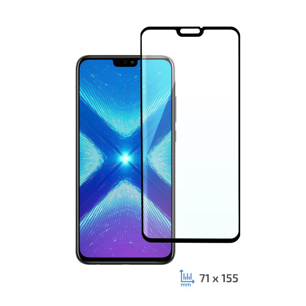 

Защитное стекло 2E Basic для Honor 8X, 3D FG, Black