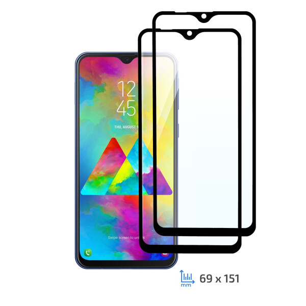 

Комплект 2 в 1 защитные стекла 2E Basic для Samsung Galay M20 (M205), FCFG, Black