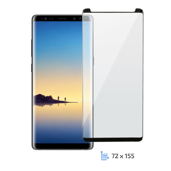 

Защитное стекло 2E Samsung Note 8 3D black border FG