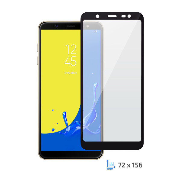 

Защитное стекло 2E Samsung Galaxy J8 2018 3D Black border FG