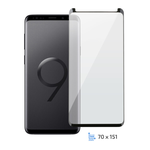 

Защитное стекло 2E Samsung S9+ 3D black border FG