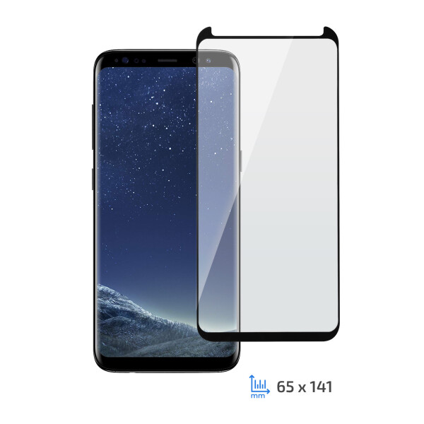 

Защитное стекло 2E Samsung Galaxy S8 3D black border FG