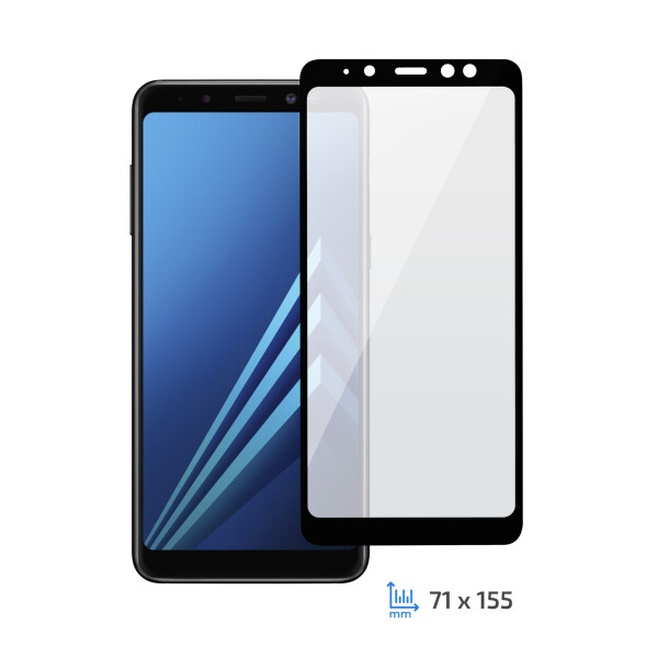 

Защитное стекло 2E Samsung A8+ 2018 (A730) 2.5D Black border FG