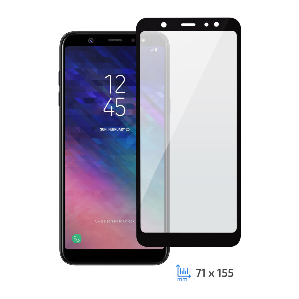 

Защитное стекло 2E Samsung Galaxy A6+ 3D Black border FG