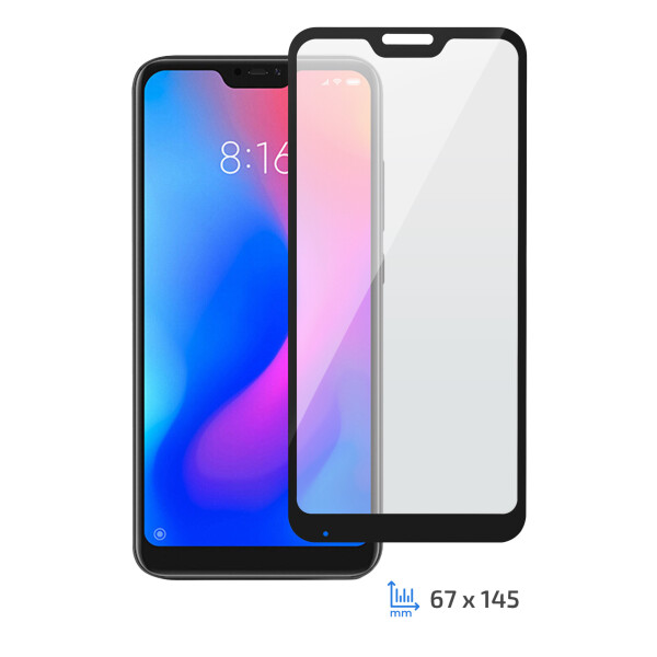 

Защитное стекло 2E Xiaomi Mi A2 lite/Redmi 6 Pro 3D Black border FG