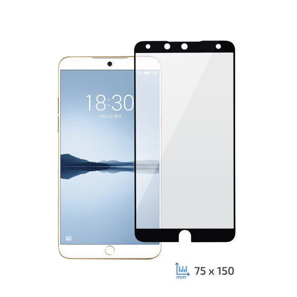 

Защитное стекло 2E Meizu 15 Plus 2.5D Black border EG