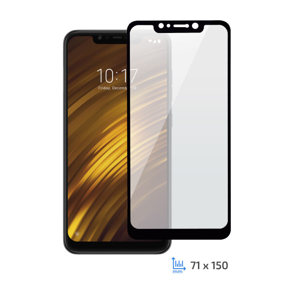 

Защитное стекло 2E Xiaomi Poco F1 2.5D Black border FG