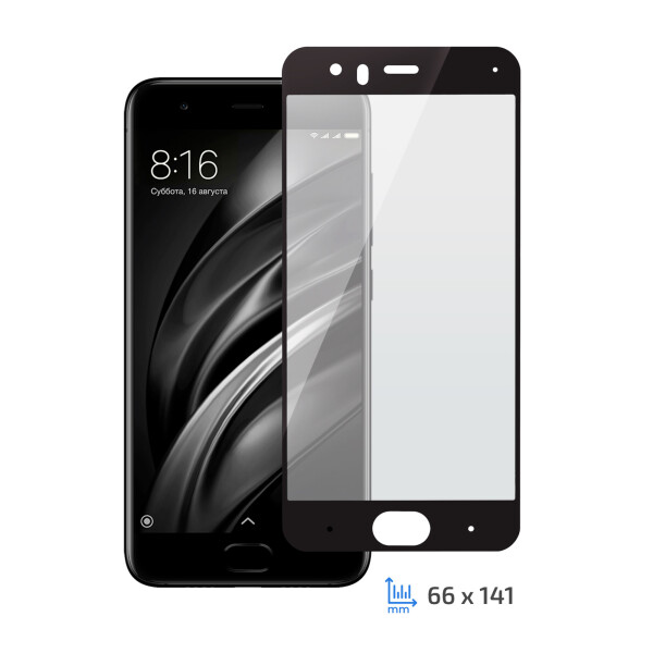 

Защитное стекло 2E Xiaomi Mi 6 2.5D Black border EG