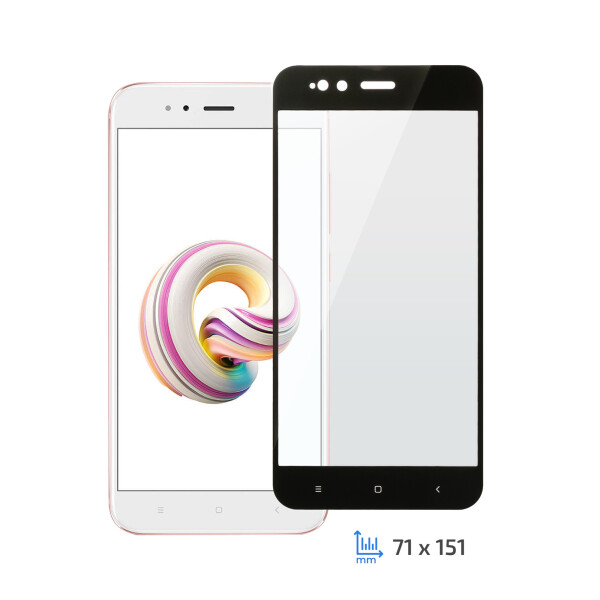 

Защитное стекло 2E Xiaomi Mi A1 2.5D Black border FG