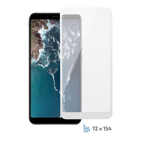

Защитное стекло 2E Xiaomi Mi A2 3D White border FG