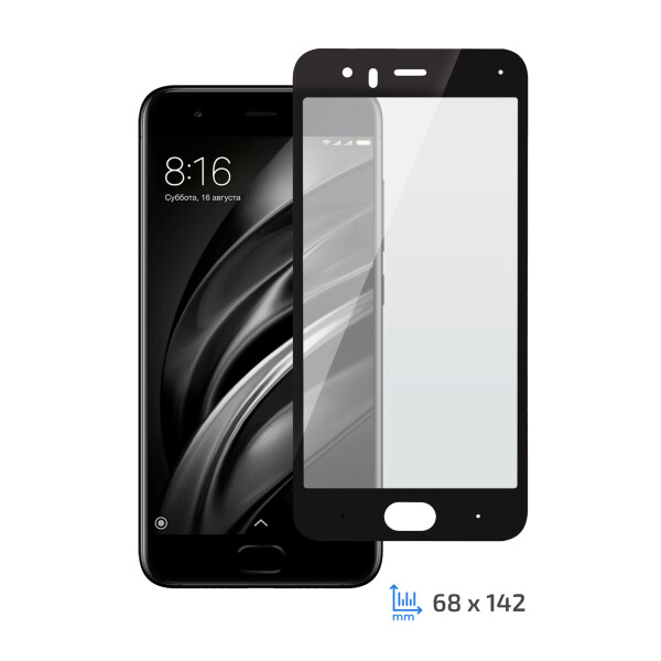 

Защитное стекло 2E Xiaomi Mi 6 3D Black border FG