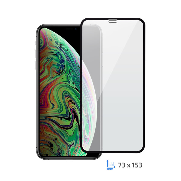 

Защитное стекло 2E iPhone XS Max/11 Pro Max 6.5" 3D black border FG