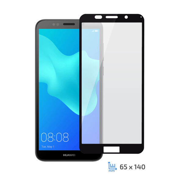 

Защитное стекло 2E Huawei Y5 2018/Honor 7A 2.5D Black border FG
