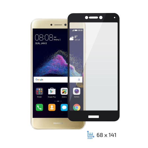 

Защитное стекло 2E Huawei P8 lite 2017 2.5D Black border FG
