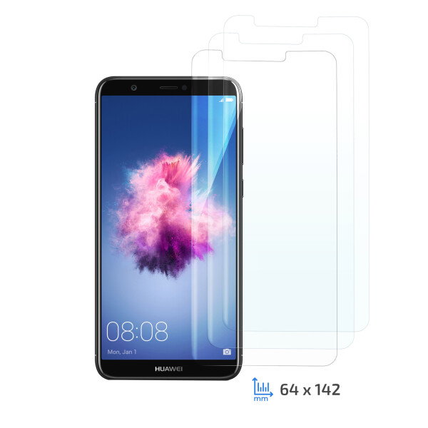 

Комплект 3 в 1 защитные стекла 2E для Huawei P Smart, 2.5D, Clear