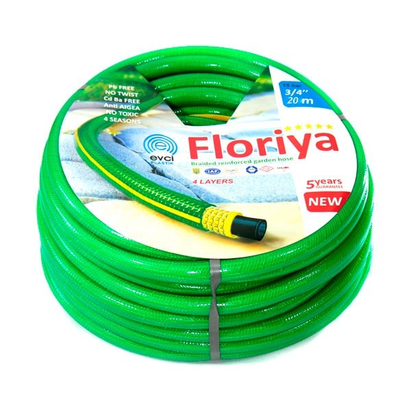 

Evci Plastik Флория диаметр 3/4 дюйма, длина 20 м (FL 3/4 20)