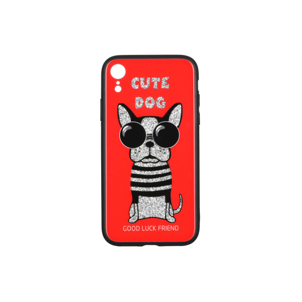 

WK для Apple iPhone XR, WPC-087, Cute Dog Red