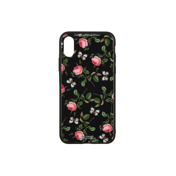 

WK для Apple iPhone XS Max, WPC-061, Flowers RD/BK