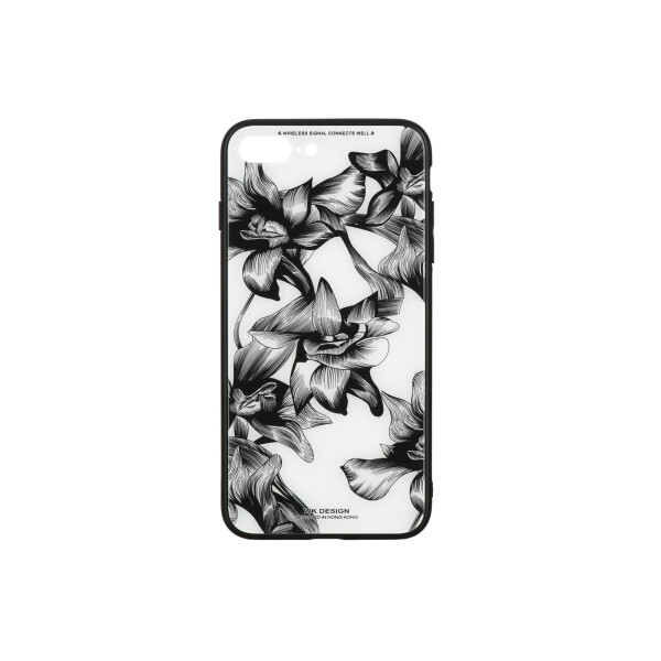 

WK для Apple iPhone 7/8+, WPC-061, Flowers BK/WH