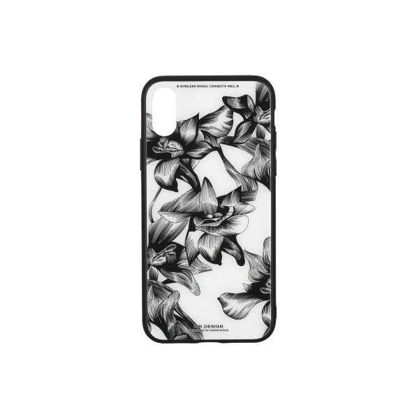

WK для Apple iPhone XS, WPC-061, Flowers BK/WH