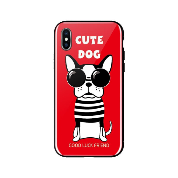 

WK для Apple iPhone XS, WPC-087, Cute Dog Red