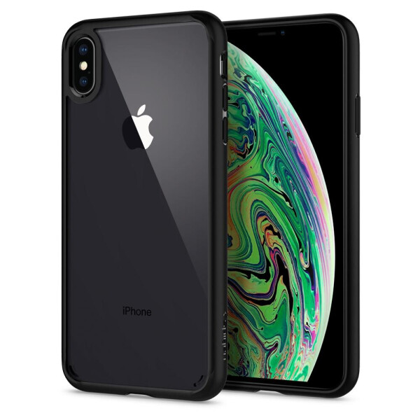 

Spigen для iPhone XS Max Ultra Hybrid Matte Black