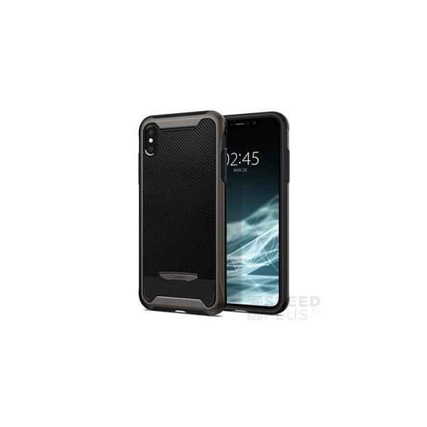 

Spigen для iPhone XS Hybrid NX Gunmetal
