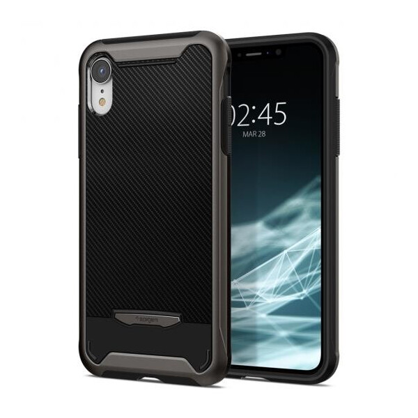 

Spigen для iPhone XR Hybrid NX Gunmetal