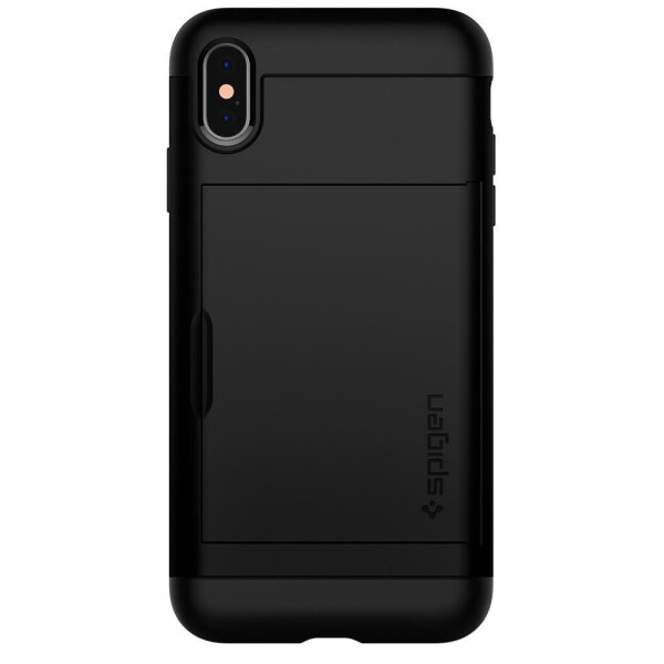 

Spigen для iPhone XS Slim Armor CS Black