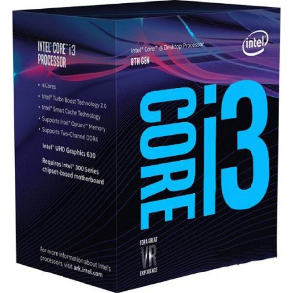 

Intel Core i3-8100 (BX80684I38100)